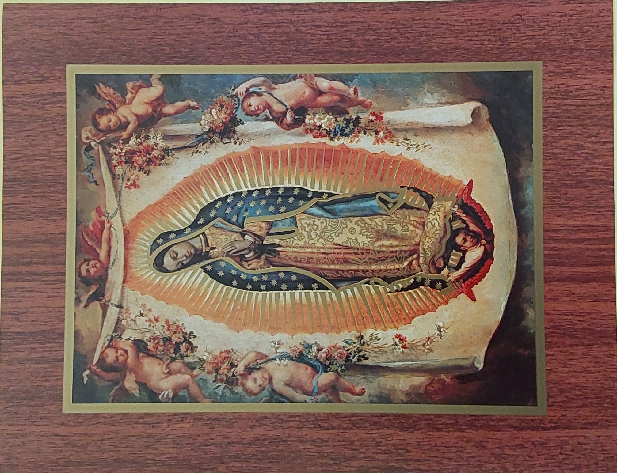 W Our Lady of Guadalupe with Angels